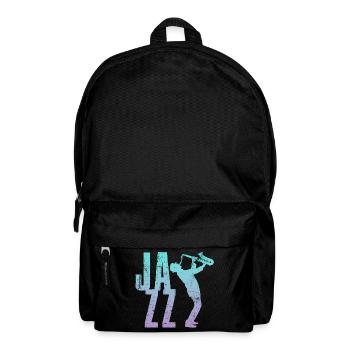 Jazz Saxo - Rucksack - Schwarz - Vorne