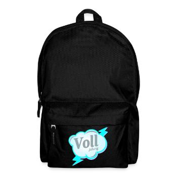 Volljährigkeit - 18. Geburtstag - Rucksack - Schwarz - Vorne