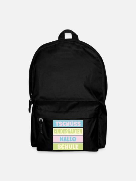 Abschied Kindergarten Einschulung - Rucksack - Schwarz