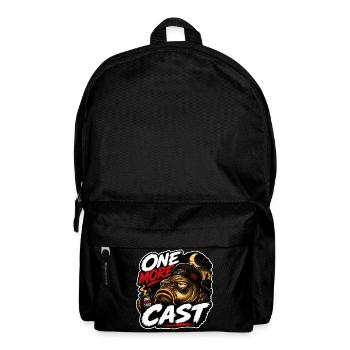 Funny Carp Fishing Shirt – One More Cast - Backpack - black - Front