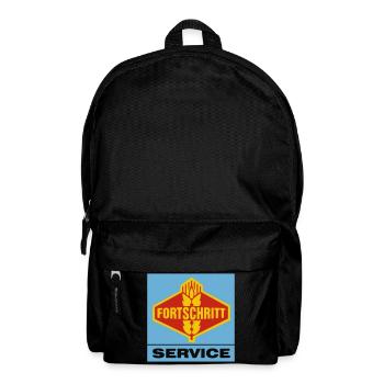 Fortschritt_DDR_Service_3 - Rucksack - Schwarz - Vorne