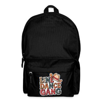 Bande de danse en ligne - Sac à dos - noir - Devant