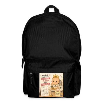 Babys im Alltag - Rucksack - Schwarz - Vorne