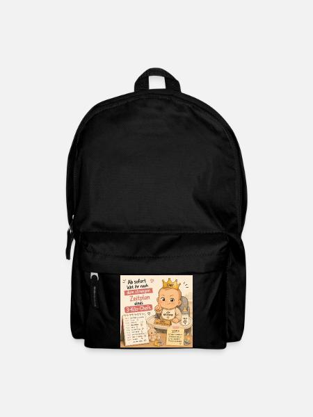 Babys im Alltag - Rucksack - Schwarz