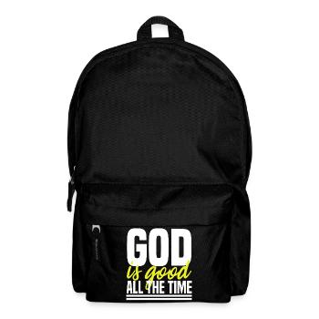 god is good all the time - Rucksack - Schwarz - Vorne