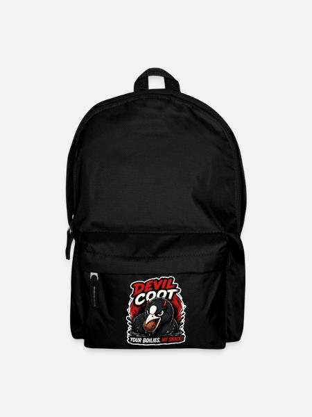 Conception drôle de pêche à la carpe Devil Coud - Sac à dos - noir