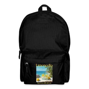 Limonecello am Strand - Rucksack - Schwarz - Vorne