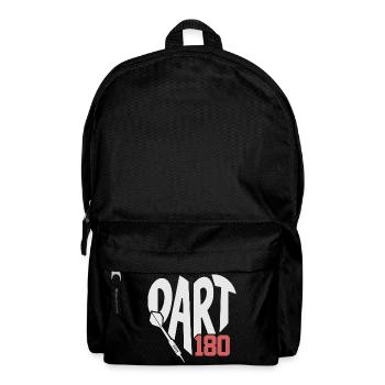 Dart Herz mit Pfeil 180 - Rucksack - Schwarz - Vorne