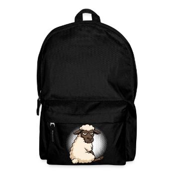 Schaf Schafe Schäfer Schafhalter Schafbock - Rucksack - Schwarz - Vorne