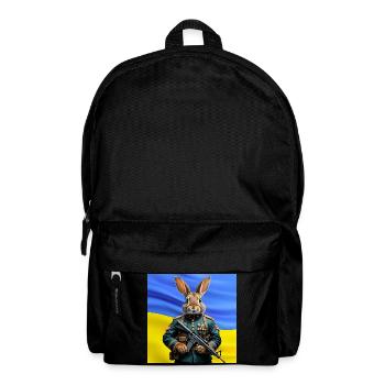 Guardian Rabbit: Hero of Ukraine - Backpack - black - Front