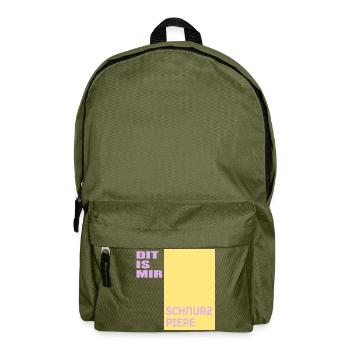 Berlinerisch doesn't matter Berlin - Backpack - olive green - Front