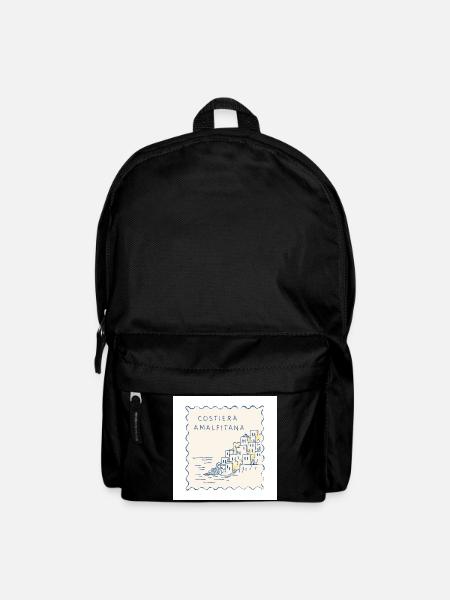 Costiera Amalfitana Küstenzauber - Rucksack - Schwarz