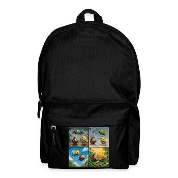 Ladybug and Bee: A Sweet First Moment - Backpack - black - Front