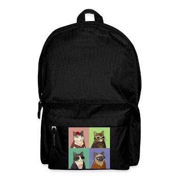 Quatuor Alt Cats - Sac à dos - noir - Devant