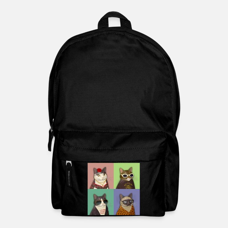 Alt Cats Quartet - Backpack - black