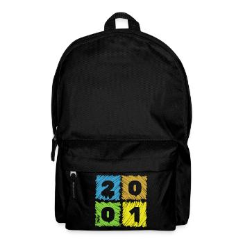 25. Écussons de Farbige du Geburtstag depuis 07/2001 - Sac à dos - noir - Devant