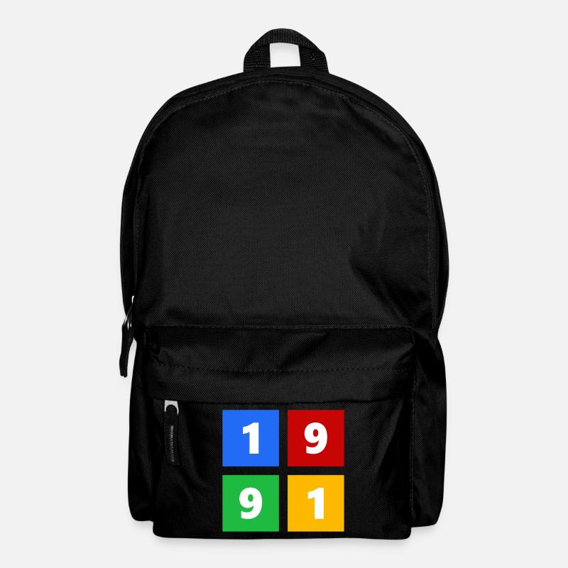 1991 - Sac à dos - noir