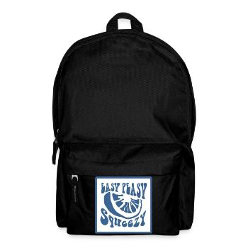 Easy Peasy Squeezy Lemon Psychedelic - Rucksack - Schwarz - Vorne