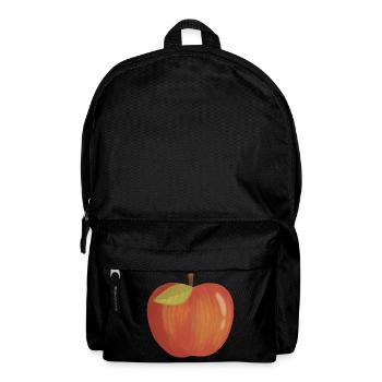 Hand-Painted Apple Gradient - Backpack - black - Front