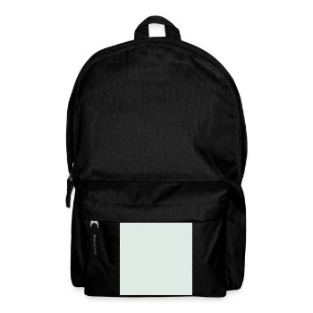 Blue Background Texture Template Personalize - Backpack - black - Front