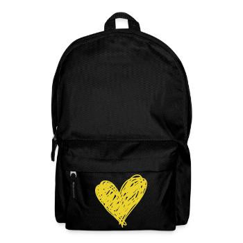Heart - Backpack - black - Front