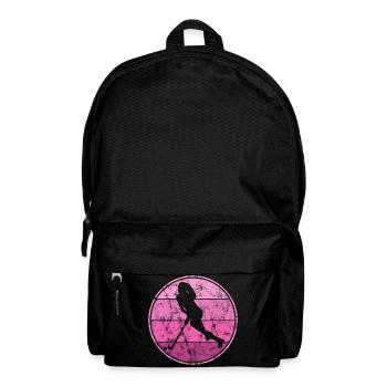 Hockey Feldhockey Hallenhockey Frauen Mädchen - Rucksack - Schwarz - Vorne