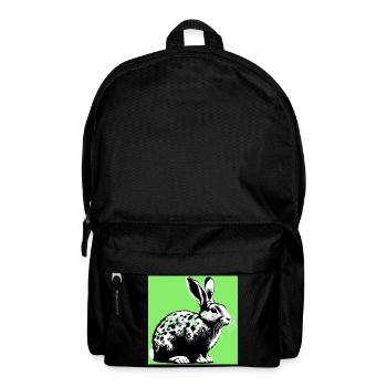 lapin - Sac à dos - noir - Devant