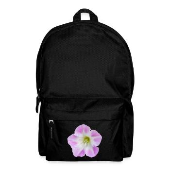 Pink_Field_Bindweed_Morning_Glory_Flower - Sac à dos - noir - Devant