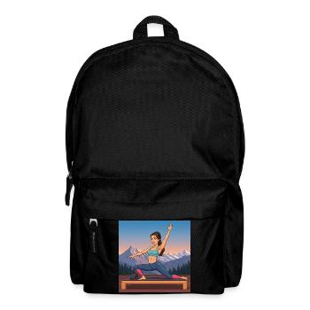 Collection de dessins animés GIDAGI Fitness - Sac à dos - noir - Devant