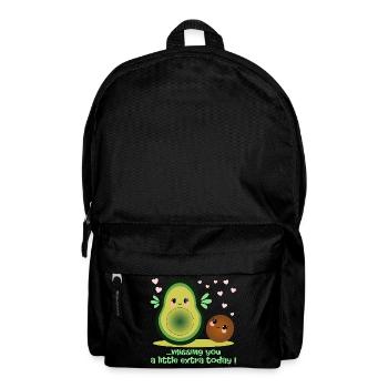 Dich vermissen – Avocado-Beziehung - Rucksack - Schwarz - Vorne
