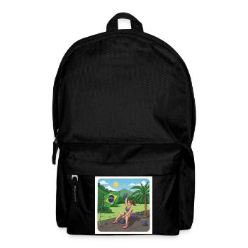 Collection de dessins animés GIDAGI Fitness - Sac à dos - noir - Devant