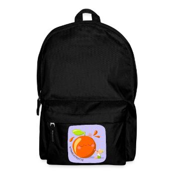 VitaminTASTIC Orangenzauber - Rucksack - Schwarz - Vorne