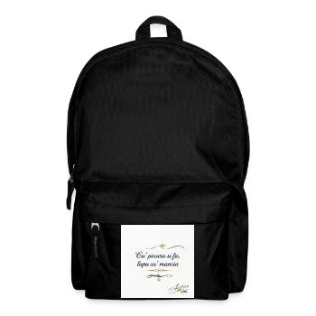 Designer Azzo  - Rucksack - Schwarz - Vorne