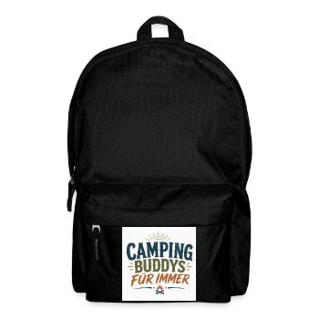 Camping Buddys Für Immer - Rucksack - Schwarz - Vorne