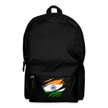 India Indian Flag Indian - Backpack - black - Front