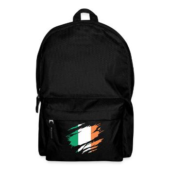 Irlande Drapeau Irlandais Irlandaise - Sac à dos - noir - Devant