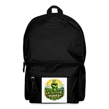 green power - Backpack - black - Front