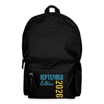Baby birth September 2026 - Backpack - black - Front