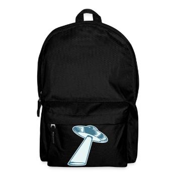 Ufo Alien Get In Loser Funny Ufo Abduction Quote - Backpack - black - Front
