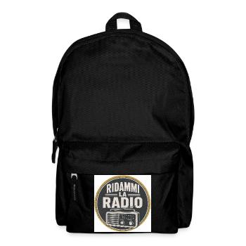 Give me back the Vintage Radio - Backpack - black - Front