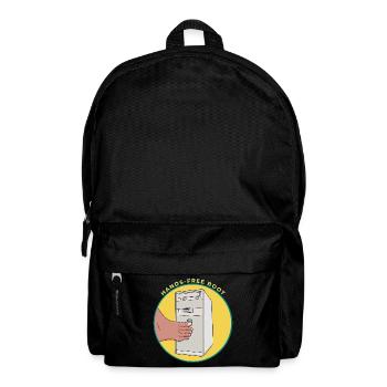 Handsfree Boot Vintage Computer Tower Lustiger Gamer - Rucksack - Schwarz - Vorne