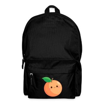 Kawaii Peach - Rucksack - Schwarz - Vorne