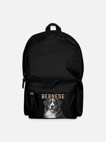 Berner Sennenhund Vintage - Rucksack - Schwarz