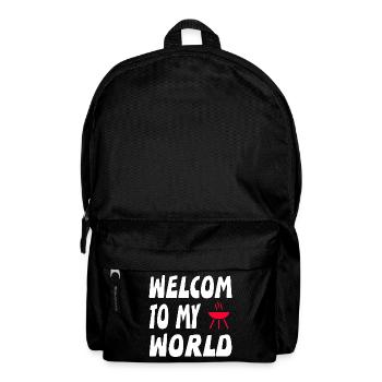 Grillen - Rucksack - Schwarz - Vorne