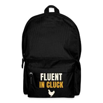 Fluent en poulet à caquet - Sac à dos - noir - Devant