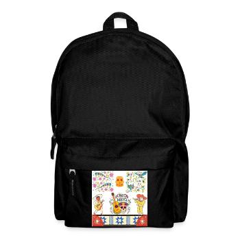 Cinco Mayo Día Muertos Fiesta - Rucksack - Schwarz - Vorne
