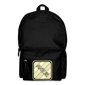 Gift for Antje - Backpack - black - Front