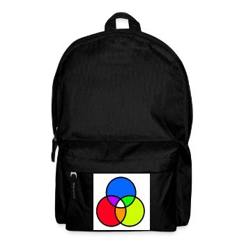 Venn diagram - Backpack - black - Front