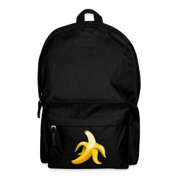 Banana Peeled - Backpack - black - Front