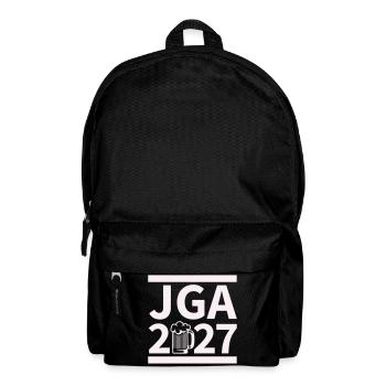Bachelor Party 2027 Beer Celebration Design - Backpack - black - Front